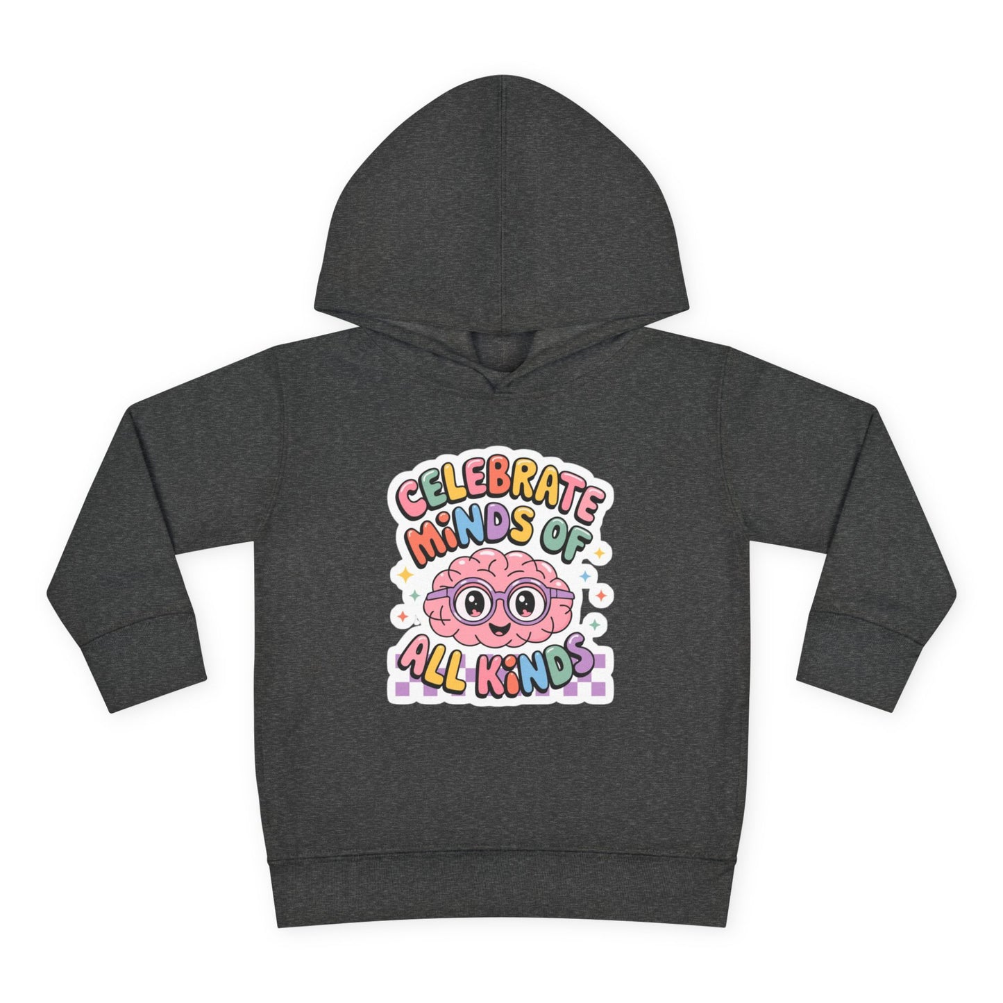 "Celebrate Minds of All Kinds" -Toddler Fleece Hoodie