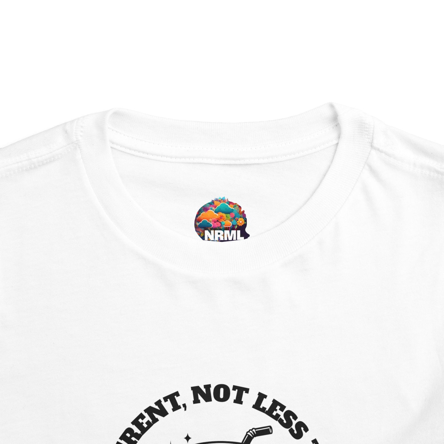 "Different Not Less'" Toddler Graphic Tee