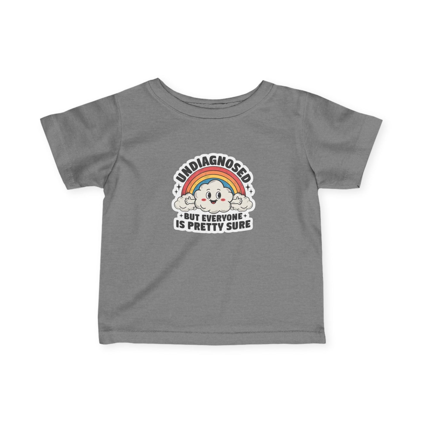 "Undiagnosed" - Infant Rainbow Tee