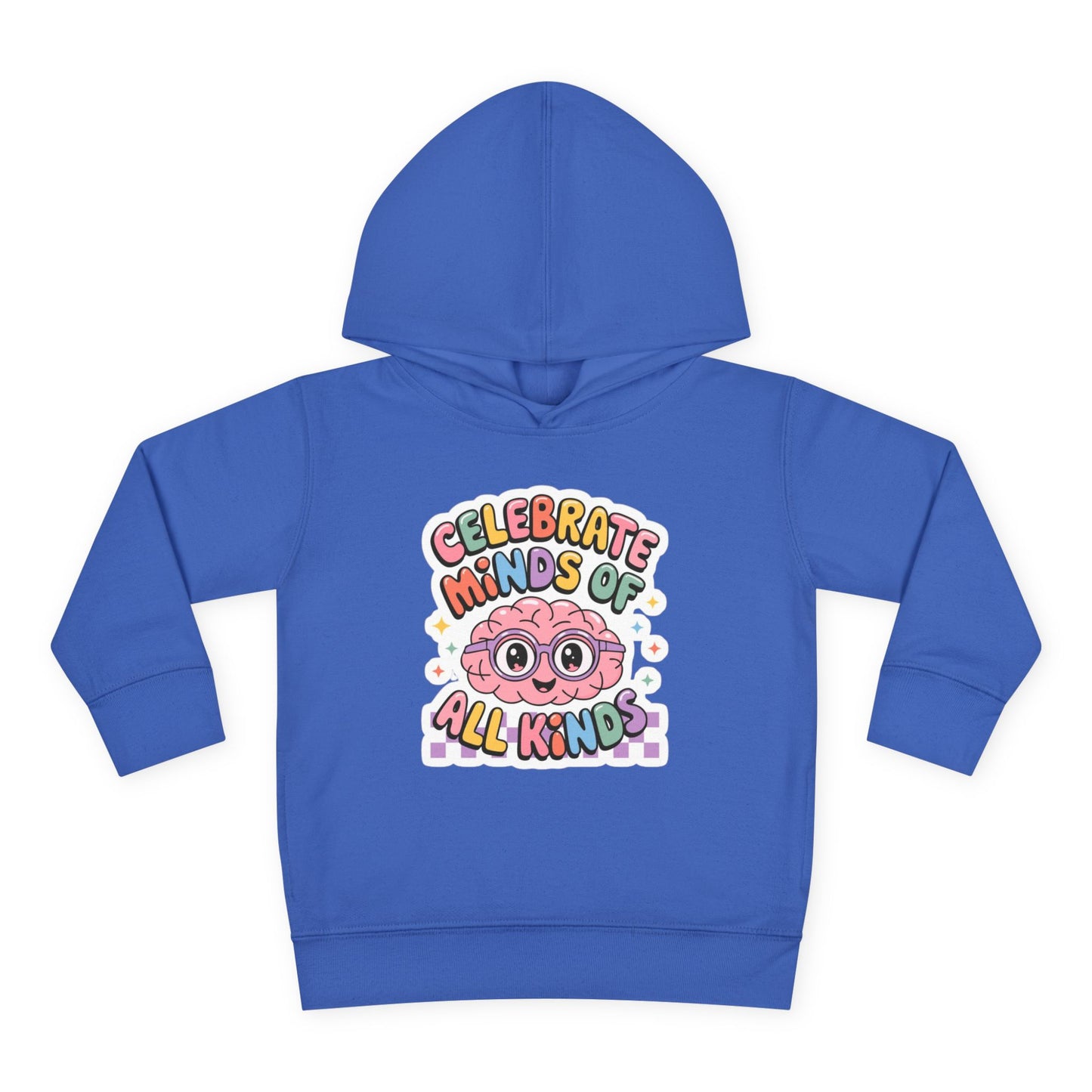"Celebrate Minds of All Kinds" -Toddler Fleece Hoodie