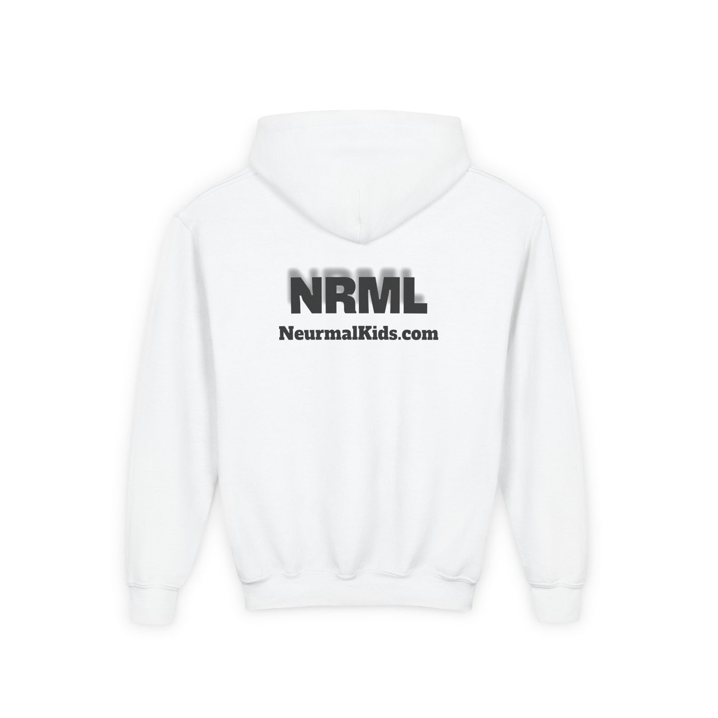 Youth Floral Brain Hoodie - Embrace Neurodiversity