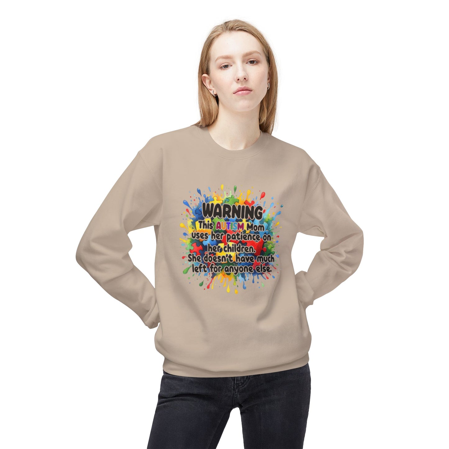 Austin Awareness "WARNING" - MOM Tee - Quote