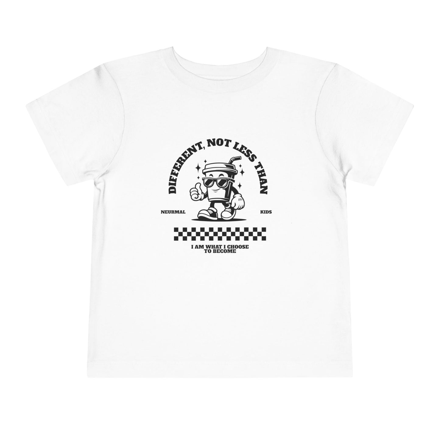 "Different Not Less'" Toddler Graphic Tee