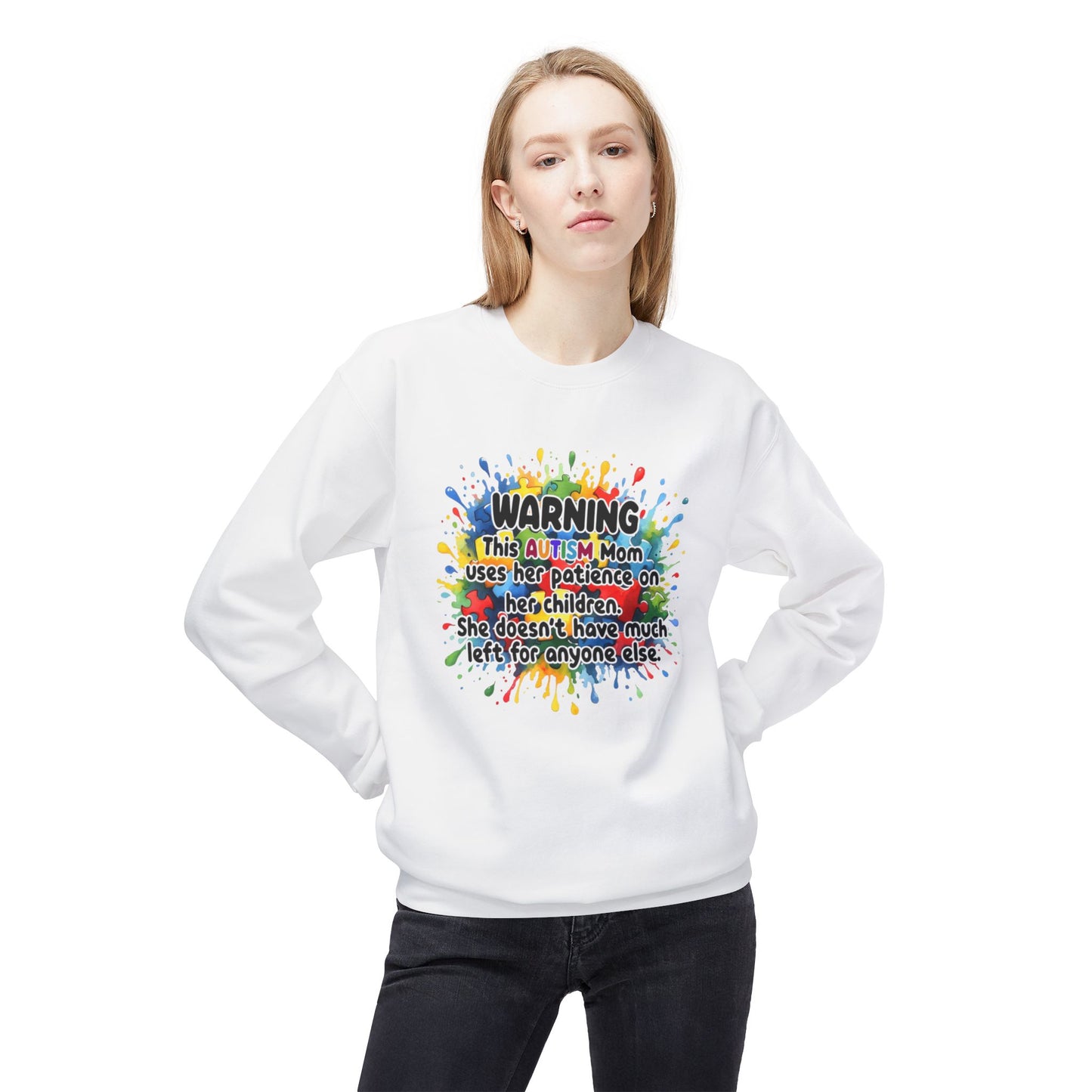 Austin Awareness "WARNING" - MOM Tee - Quote